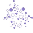 thumbnail image 2 of Worallymy Bubbles Circle Removable Wallpaper Bathroom Window Wall Sticker Home DIY PVC Decals, 2 of 4