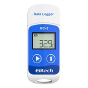 Elitech Temperature Data Logger Recorder 32000 Points, 5 Pack