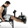 Marcy Olympic Weight Bench with Bar Catches, Leg Developer, & Preacher