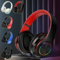 kkbbma Under $1 Kids Headphones for School - Wireless Noise Cancelling Headphones, Bluetooth Over Ear Headphones, Hi-Res Audio, Deep Bass, Memory Foam Ear Cups, for Travel, Home Office