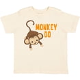 thumbnail image 3 of Inktastic Monkey Do with Monkey Boys or Girls Toddler T-Shirt, 3 of 5