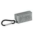 thumbnail image 1 of Portable Aluminum Ashtray With Lid, Mini Embossed Pattern Wide Application For Bar Indoor Outdoor , Suitable For Parties And Social Gatherings, 1 of 8