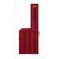 thumbnail image 5 of Desks Industrial Writing Desk with Hutch | 60"H x 47"W x 24"D | Red Iron, 5 of 5