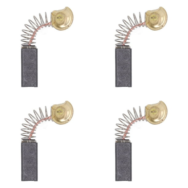 Escobillas de carbón para herramientas eléctricas, 20 piezas de escobillas de carbón, escobillas de carbón de repuesto para motor, durabilidad mejorada