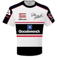 thumbnail image 2 of Men's Checkered Flag Sports White/Black Dale Earnhardt Goodwrench Legend Sublimated Uniform T-Shirt, 2 of 3