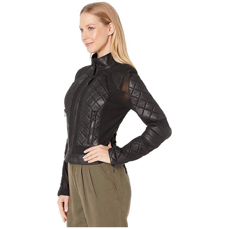 Blanc Noir Vintage Moto Jacket Black Walmart