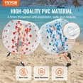 thumbnail image 2 of 2-Pack 5FT Inflatable Bumper Balls - 0.8mm Thick PVC Human Hamster Bubble Balls for Adults & Teens - Sumo Zorb Ball Game for Outdoor Team Play, 2 of 11