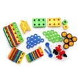 thumbnail image 2 of Building Blocks Play22, 100 unidades, con caja de almacenamiento para niños de 3 a 10 años, 2 of 9