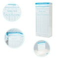 thumbnail image 3 of Time Card,90pcs/ Time 2-sided 18 * Employee Attendance Time Clock 2-sided 18 * Time 2-sided 18 * Employee Attendance Employee Attendance Time Laoshe Wyan Sdads Snsowed, 3 of 5