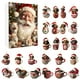 thumbnail image 1 of Calendario de escritorio con bolas decorativas, calendario de cuenta regresiva para Navidad, bonita decoración acrílica, caja de regalo para familiares y amigos, calendario, suministros para profesore, 1 of 5
