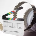 thumbnail image 3 of Film Cut Prop, Director Scene Clapperboard Easy Operation Light Weight  For Decor For Advertisement For Background, 3 of 8
