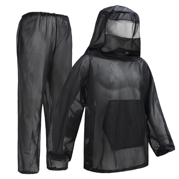 YIEMEEN Honeys Harvesting Clothing Outdoor Garden Beekeeping Hunting Suits Wearable Guard Outdoor Mosquitoes Mesh Clothes