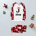 thumbnail image 4 of Cozy Family Christmas Matching Pajamas Sets for Graceful Dad, Christmas Pyjama Set 26 Letters Family Christmas Theme Matching Outfits A Line, 4 of 9