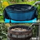 thumbnail image 1 of Ganfancp Barril de Lluvia Cubierta de Malla con Cordón Se Utiliza En El Jardín Al Aire Libre a La Hoja de Escombros y Filtrar Los Residuos Liquidación Ventas Hoy Ofertas Prime Cubierta de Malla*1, 1 of 3