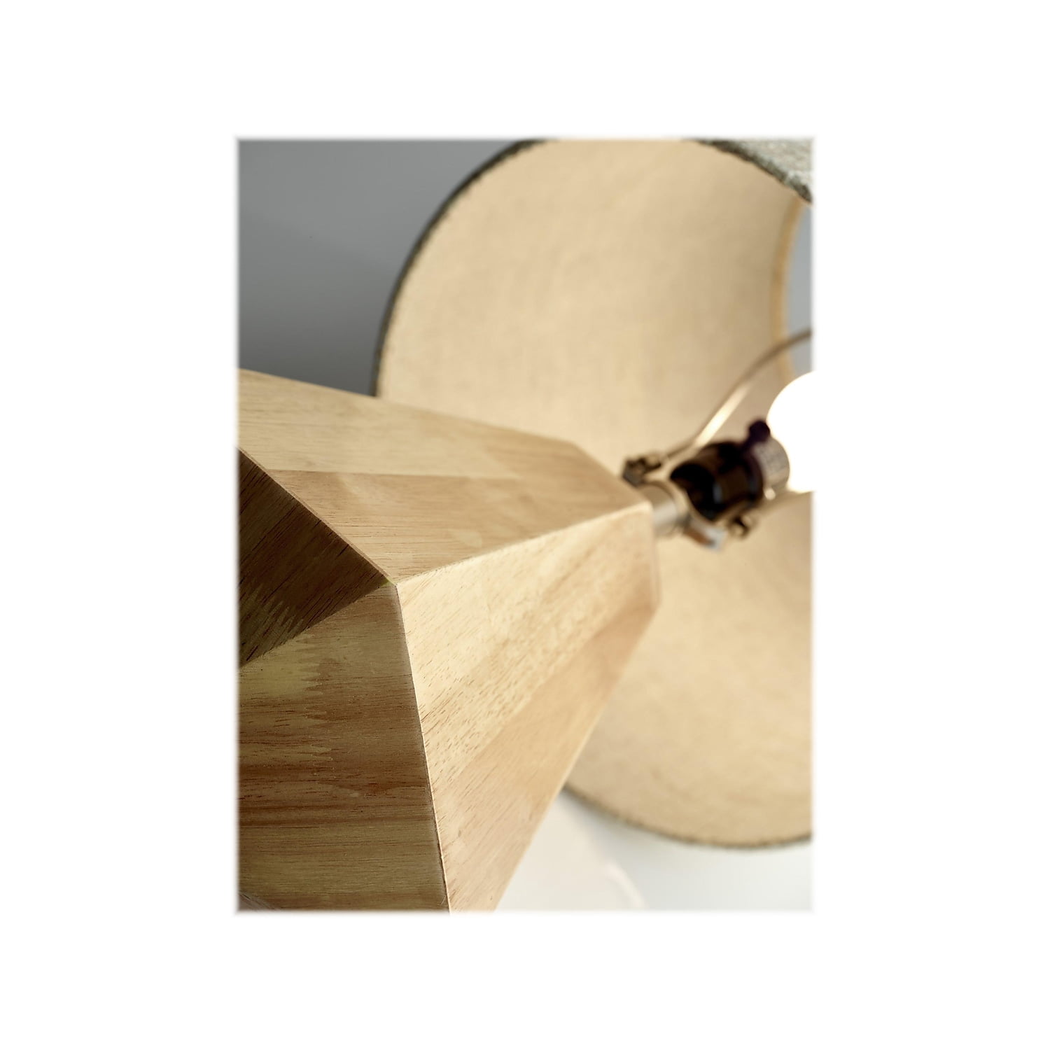 Adesso Grayson Table Lamp, Natural Birch Wood