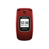 Samsung SCH-R220 Jitterbug Plus - Feature phone - RAM 512 MB - LCD display - 240 x 320 pixels - rear camera 1.3 MP - GreatCall - red