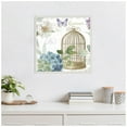 thumbnail image 2 of Amanti Art Rainbow Seeds Floral Birdcage III v2 Framed Canvas Wall Art Print, 2 of 6
