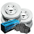 thumbnail image 1 of PowerSport Front Rear Brakes and Rotors Kit |Front Rear Brake Pads| Brake Rotors and Pads| Semi Metallic Brake Pads and Rotors |fits 2002-2006 Freightliner Sprinter 3500, 2006 Dodge Sprinter 3500, 1 of 7