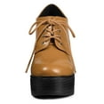 thumbnail image 2 of Unique Bargains Women's Platform High Block Heel Ankle Boots, 2 of 5