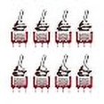 thumbnail image 3 of mxuteuk 8pcs MTS-103 3 Terminal 3 Position SPDT Mini Miniature Toggle Switch Car Dash Dashboard ON/Off/ON 5A 125V 2A 250V, 3 of 4