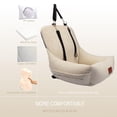 thumbnail image 3 of Asiento de coche Wooaidagg de tela ultrasuave para perros pequeños, 3 of 6