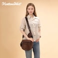thumbnail image 6 of Montana West Large Crossbody Bags for Women Bum Bag Sling Purse with Adjustable Strap, Coffee, 6 of 6