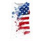thumbnail image 3 of Mens Independencia Día de la Impresión Cuello Redondo Regular Casual Deportes Tanque Blusas, 3 of 5