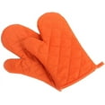 thumbnail image 2 of Oven Mitts Quilted Terry Cloth Lining Extra Long Heat Resistant Kitchen Gloves Thick Hot for Reliable Flexible Polyester Cotton Oven, 2 of 7