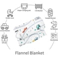 thumbnail image 6 of Yibo Castle Princess Blanket Flannel Soft and Comfortable Anti-static Bed Sofa Blanket, 6 of 7