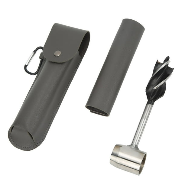 Herramienta para brocas de madera, juego de llaves de barrena manuales, herramienta de supervivencia, broca para madera, llave de barrena fiel a su promesa