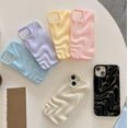 thumbnail image 6 of 3D Wave Shape Water Ripple Candy Color Soft  for iPhone Case (Pink,iPhone 12), 6 of 7