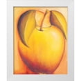 thumbnail image 3 of Angus Macaulay 15x18 White Modern Wood Framed Wall Art Titled - Apple, 3 of 5