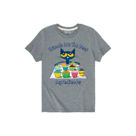 Pete The Cat Friends Are The Best Ingredients  - Toddler Short Sleeve