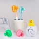 thumbnail image 4 of Paquete de 4 cubiertas para la cabeza del cepillo de dientes, tapa protectora portátil de viaje, Clip de plástico Protector para el hogar, 4 of 5