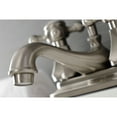 thumbnail image 4 of Kingston Brass KB608BX Metropolitan 4 in. Centerset Bathroom Faucet with Pop-Up Drain, Brushed Nickel, 4 of 5