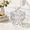 Butterfly-Clear, variant on Big Cylinder Colored Glass 20 OZ Snack Storage Canister with Lid