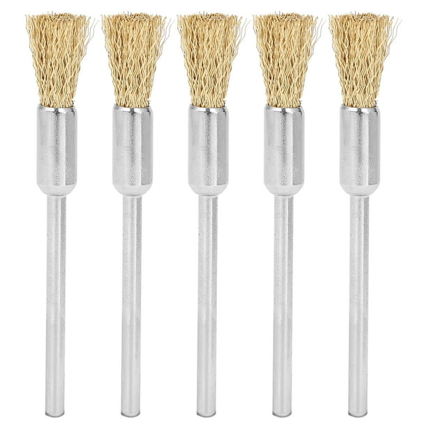 Cepillo de limpieza ANGGREK 5 cepillos de limpieza de brocas de Uñas de Peso ligero