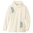 thumbnail image 1 of Atlas for Women Pull en Molleton Brodé pour Femmes, 1 of 4