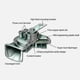 thumbnail image 3 of 300db Super Train Horn 12v 300db Super Train Horn Compitiabe With Trucks Suv Car Boat Electric Horn Motorcycles Loud Train Horn, 3 of 5