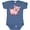 Indigo, variant on Inktastic Cute Pig Boys or Girls Baby Bodysuit
