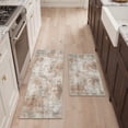 thumbnail image 3 of KUETH Kitchen Mats for Floor,Sets of 2 Non Slip Washable Abstract Kitchen Rugs 20"x32"+20"x48", Kitchen Runner Rug with Waterproof for Hallway, Laundry, Bathroon and Bedroom, 3 of 8