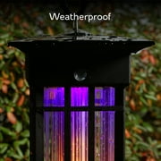 PIC Decorative Flameless Effect Bug Zapper Lantern