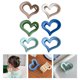 thumbnail image 3 of 6pcs clips de cabello acrílico clips de cañas para el cabello de corazón herramientas minimalistas de peinado para mujeres, 3 of 6