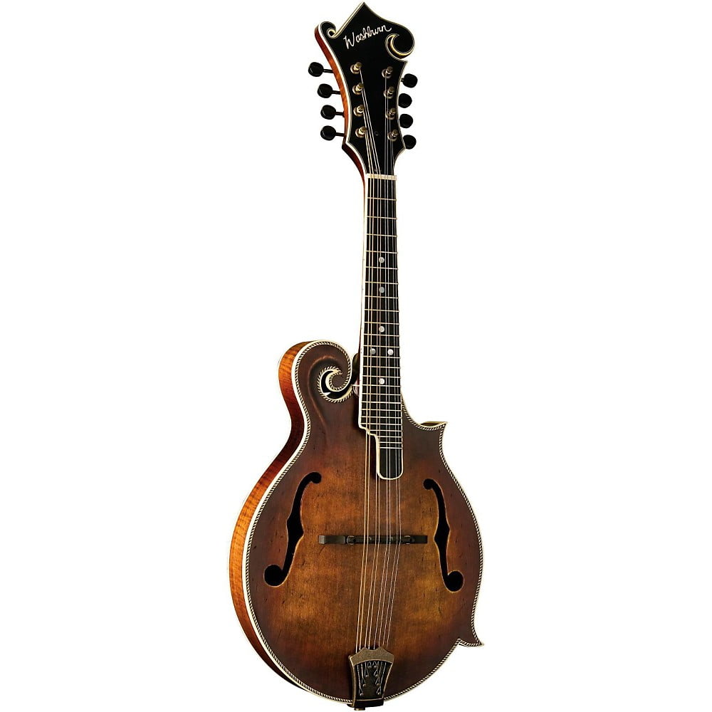 Washburn M118SW FStyle Mandolin Vintage Natural