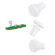 thumbnail image 2 of WEUVEB 100Ud Clip De Plástico Durable Tipo R Para Fijación Rápida En Computadoras, 2 of 8