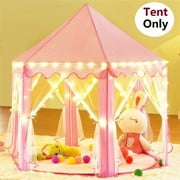 Boys & Girls Play Tent Catle, Children Play Tent for Girls Princess Castle Indoor & Outdoor Use, with Carry Case