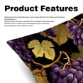 thumbnail image 2 of Grape Patterns for Home Decor, Covers Available in 16x16, 18x18, and 20x20 Inches,for Living Room, Bedroom - Great Gift Idea!, 2 of 6