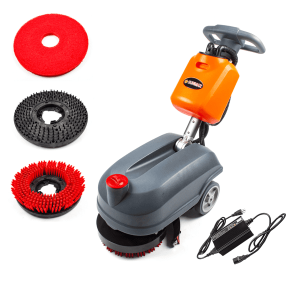 RT15  14" Walk-behind Floor Scrubber, Heavy Duty Brush, 14500 sqft/h, Lithium battery