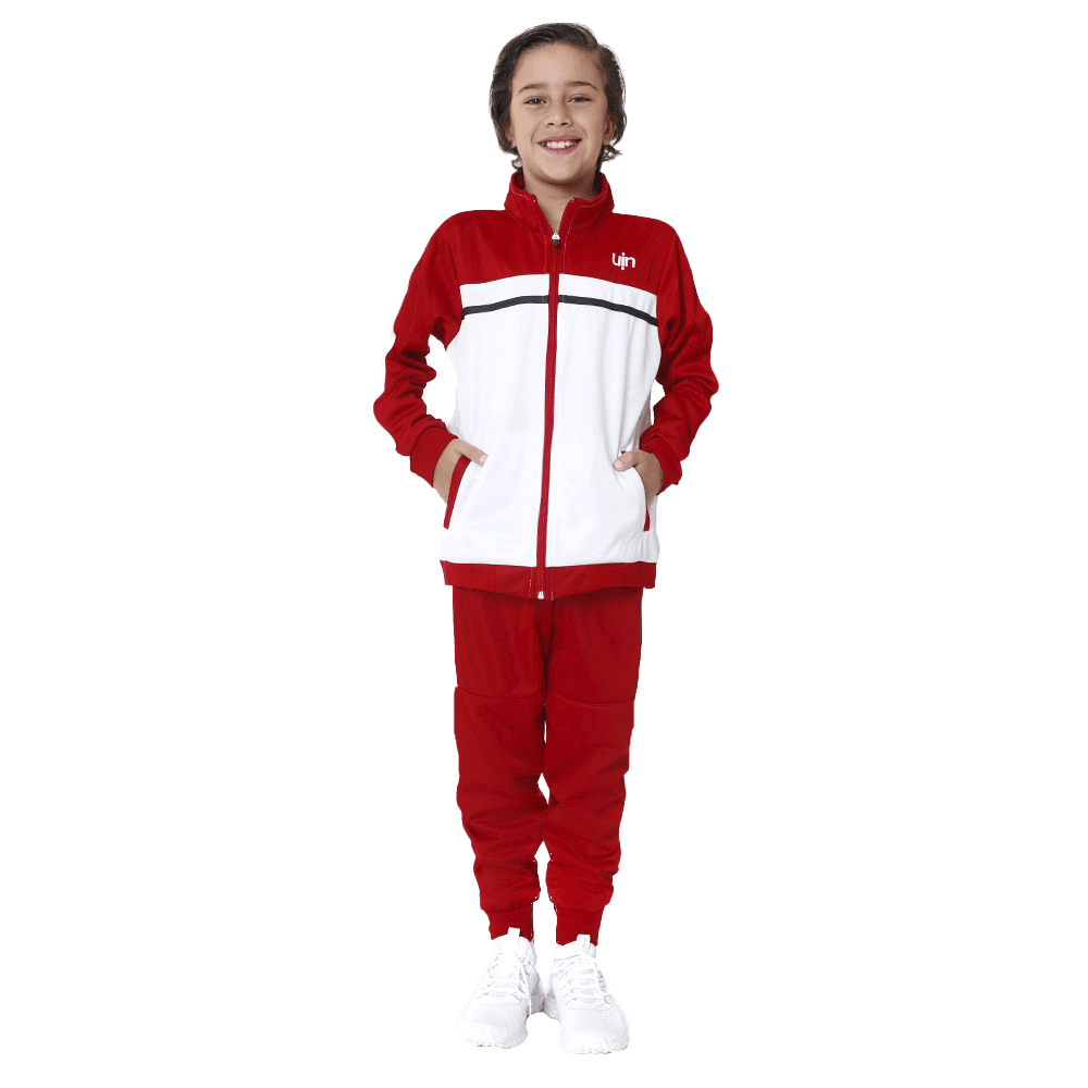 Conjunto Pants Deportivo Ninos S UIN Entrenamiento Rojo Walmart en linea