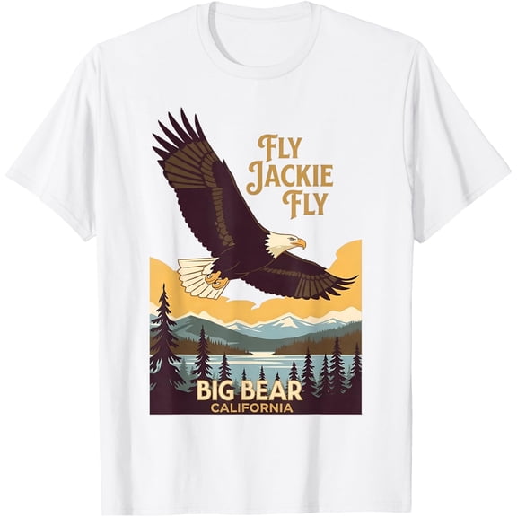 Jackie The Big Bear Eagle, Supports California Wildlife T-Shirt